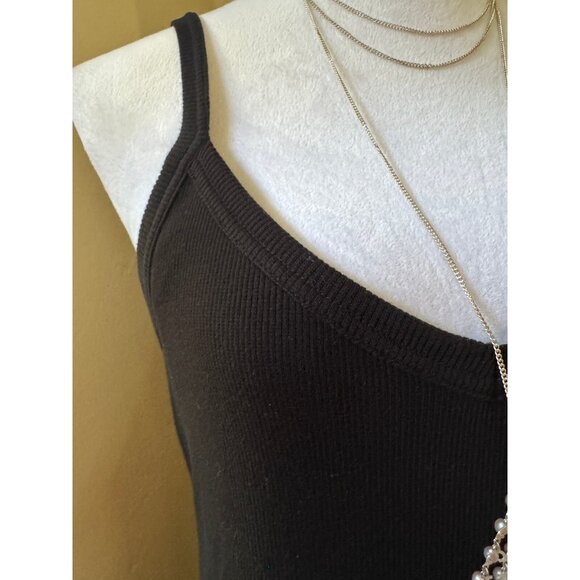 Marine Layer Womens Lexi Rib Sun-In Spaghetti Strap Dress Sz XL Stretch Vacation - Picture 5 of 14